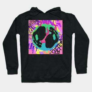 Dope Slluks logo remix is super lit illustration Hoodie